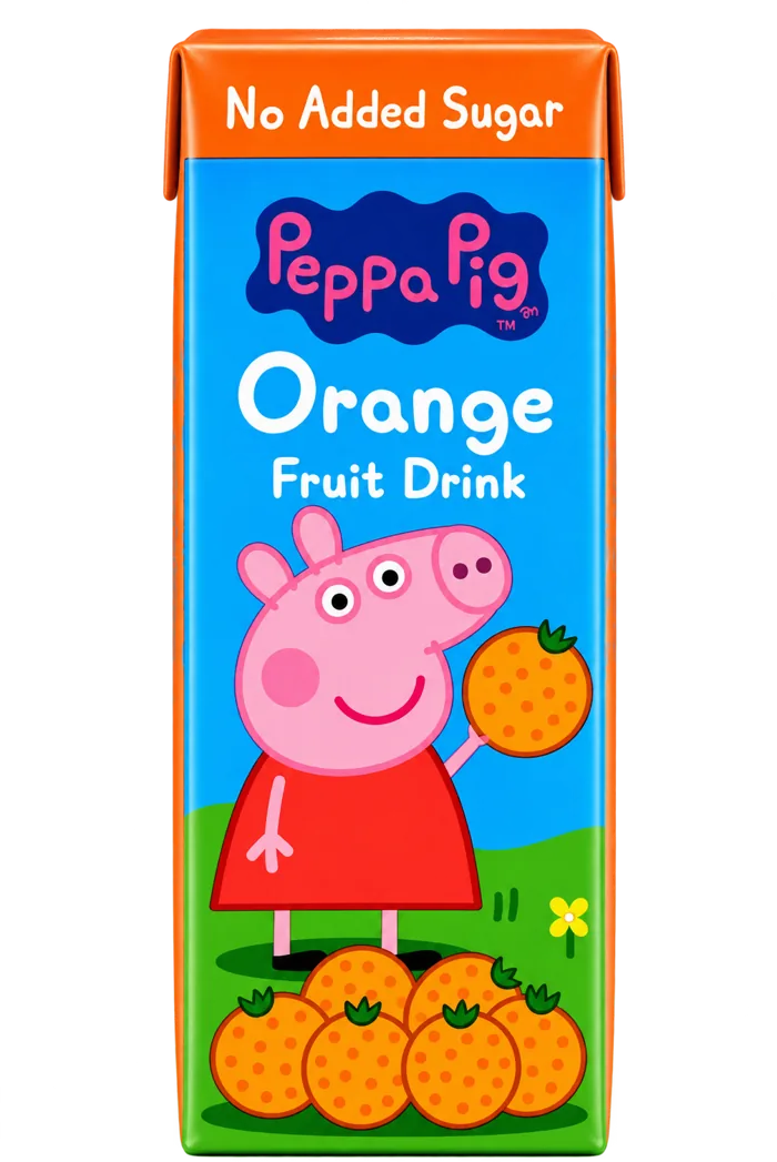 Peppa Pig Orange Fruit Drink 200 ml
